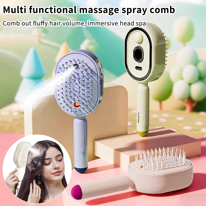 Hair Care Essential - Peigne de massage multifonctionnel, masseur de