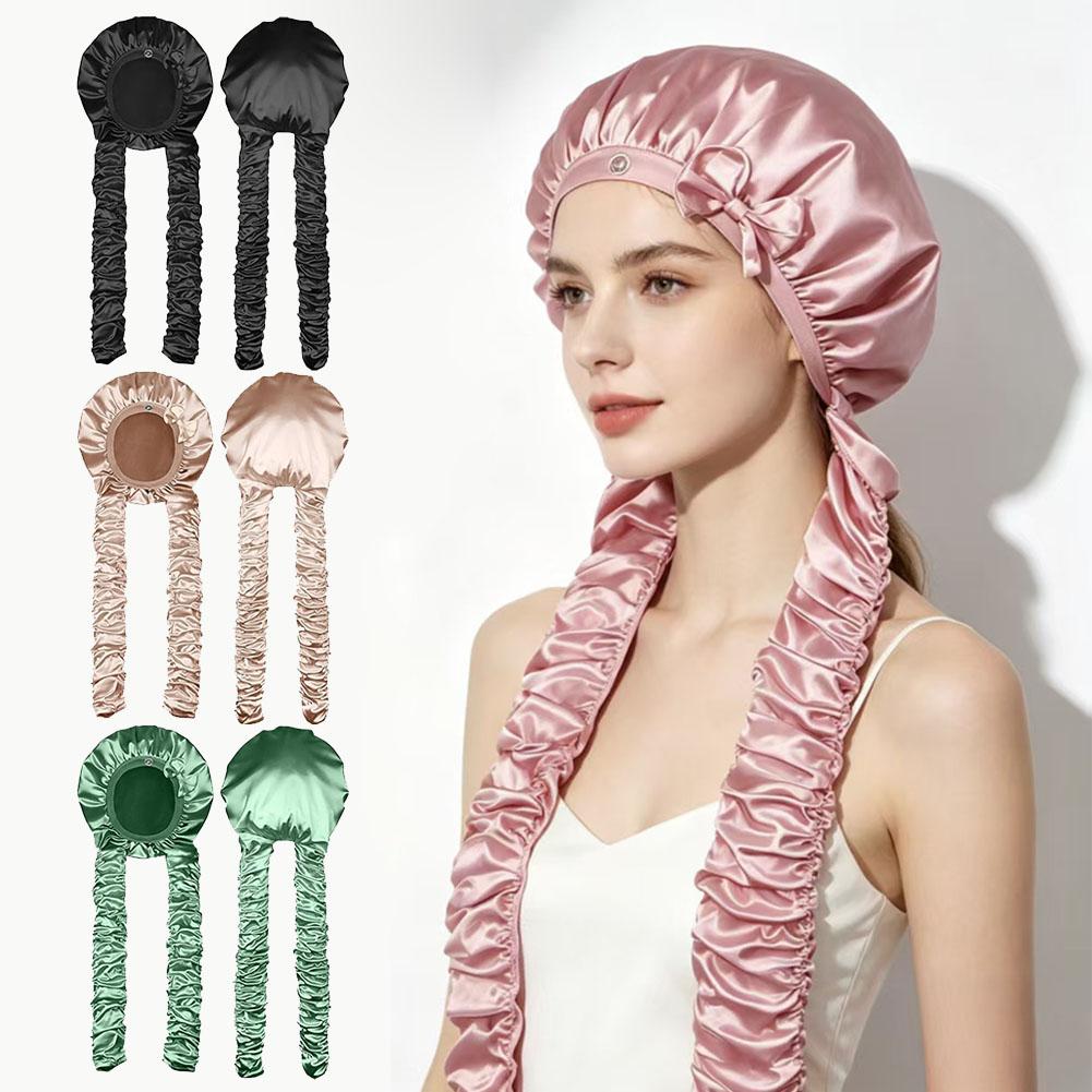 Satin Hair Bonnet - Bonnet de nuit en satin pour