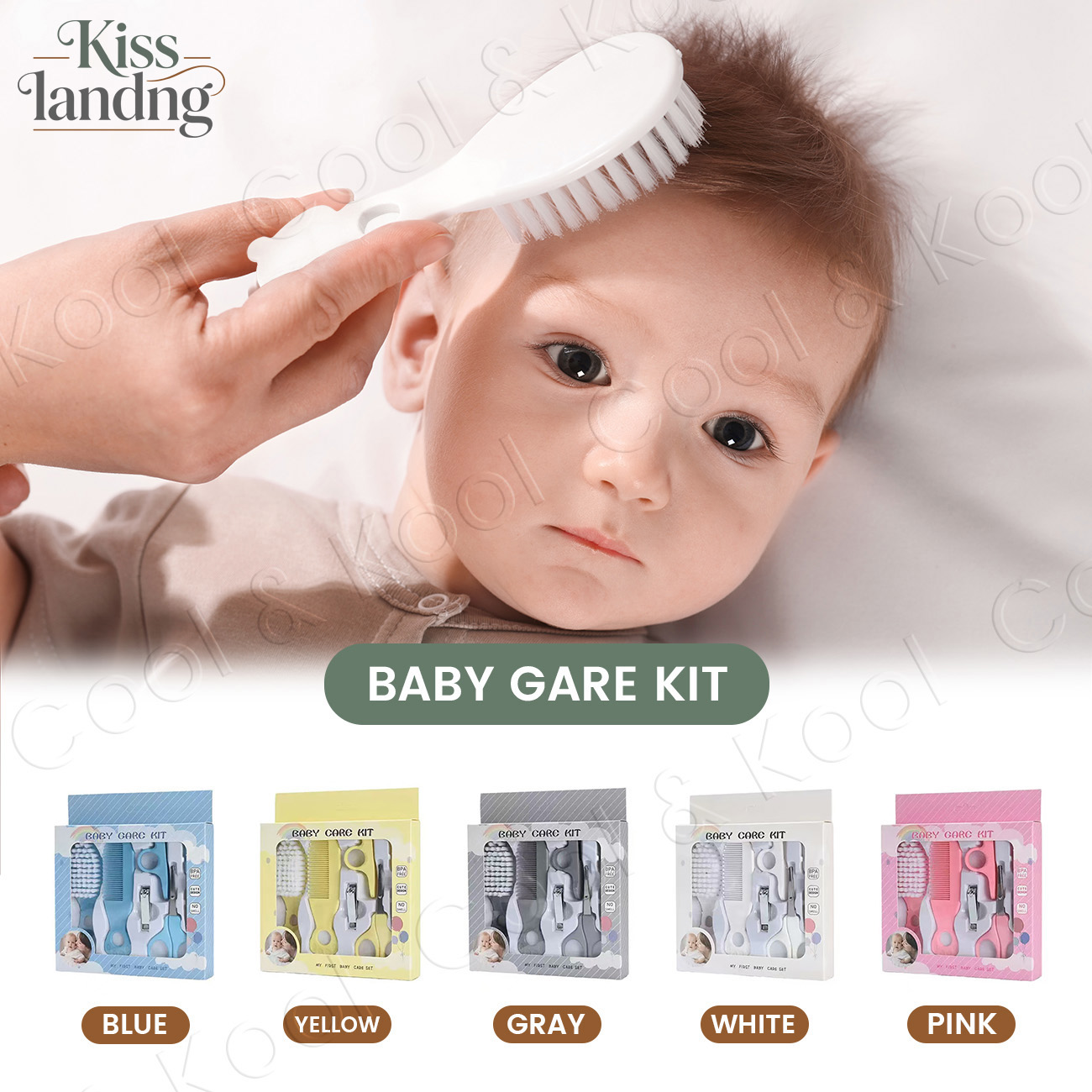 Hair Care For Baby - Kit d'hygiène et de toilettage pour
