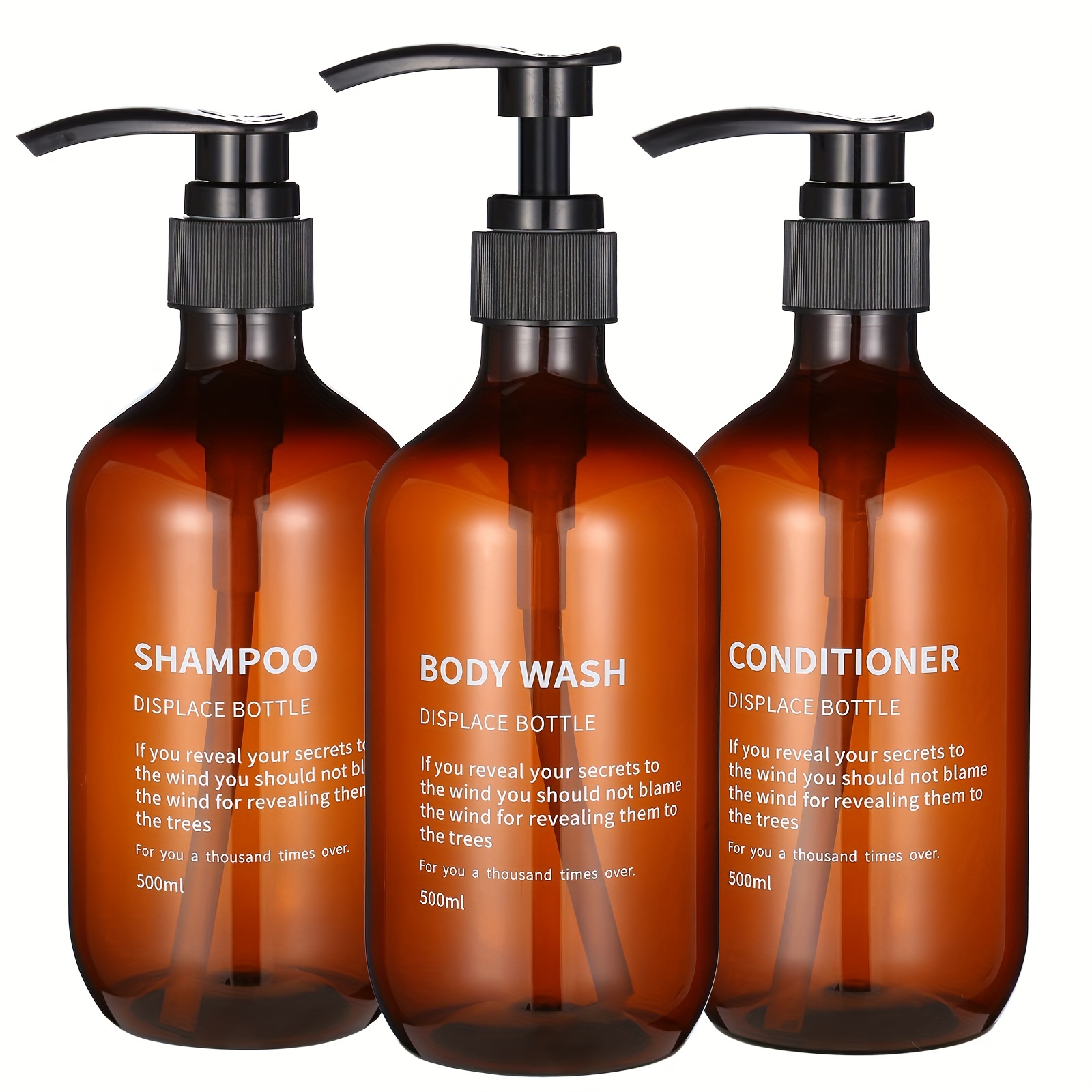 Hair Care Clinic - Ensemble distributeur de shampoing et de