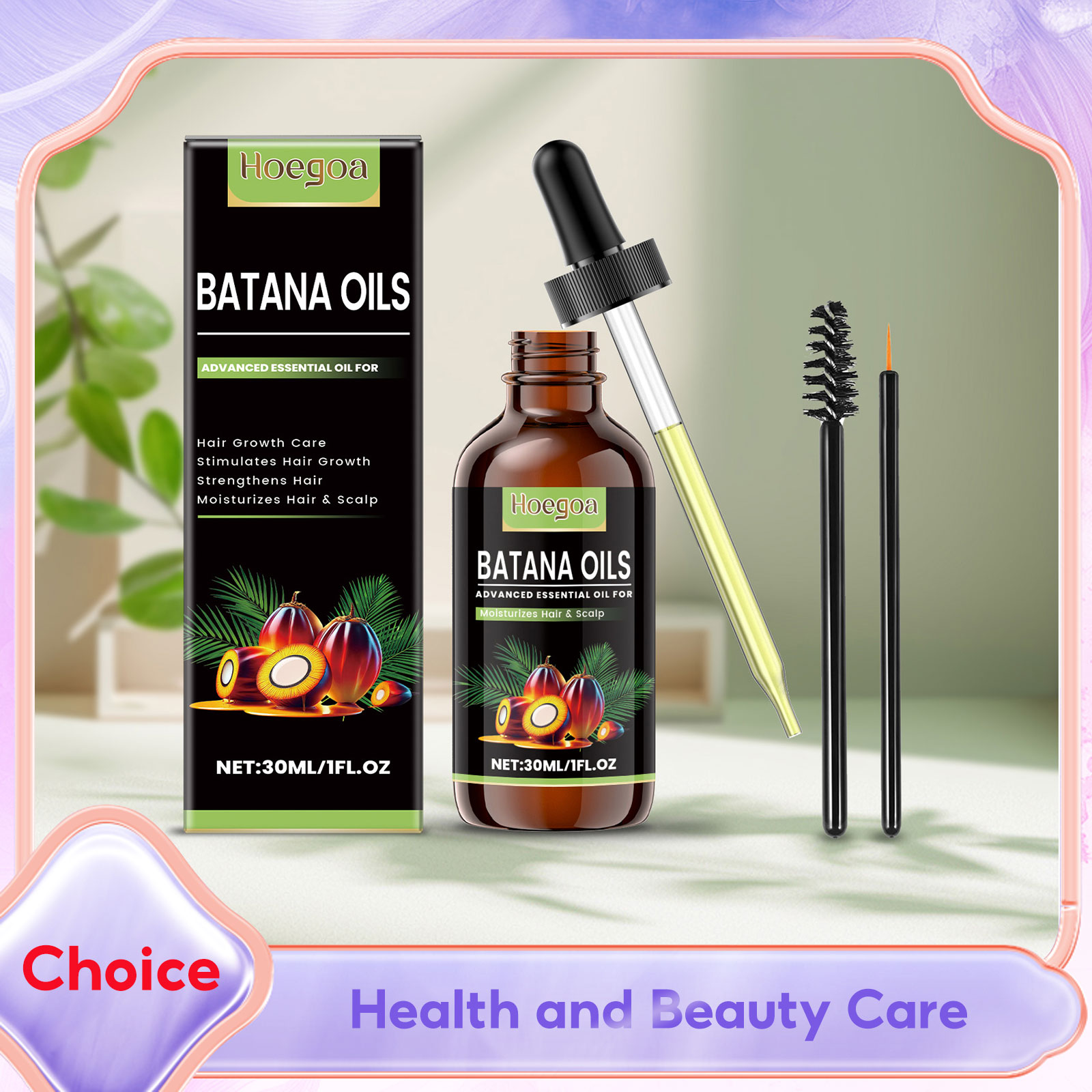 Hair Care Natural - Huile de Batana pour la croissance