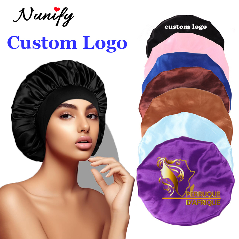 Satin Hair Bonnet - Lot de 10 bonnets en satin