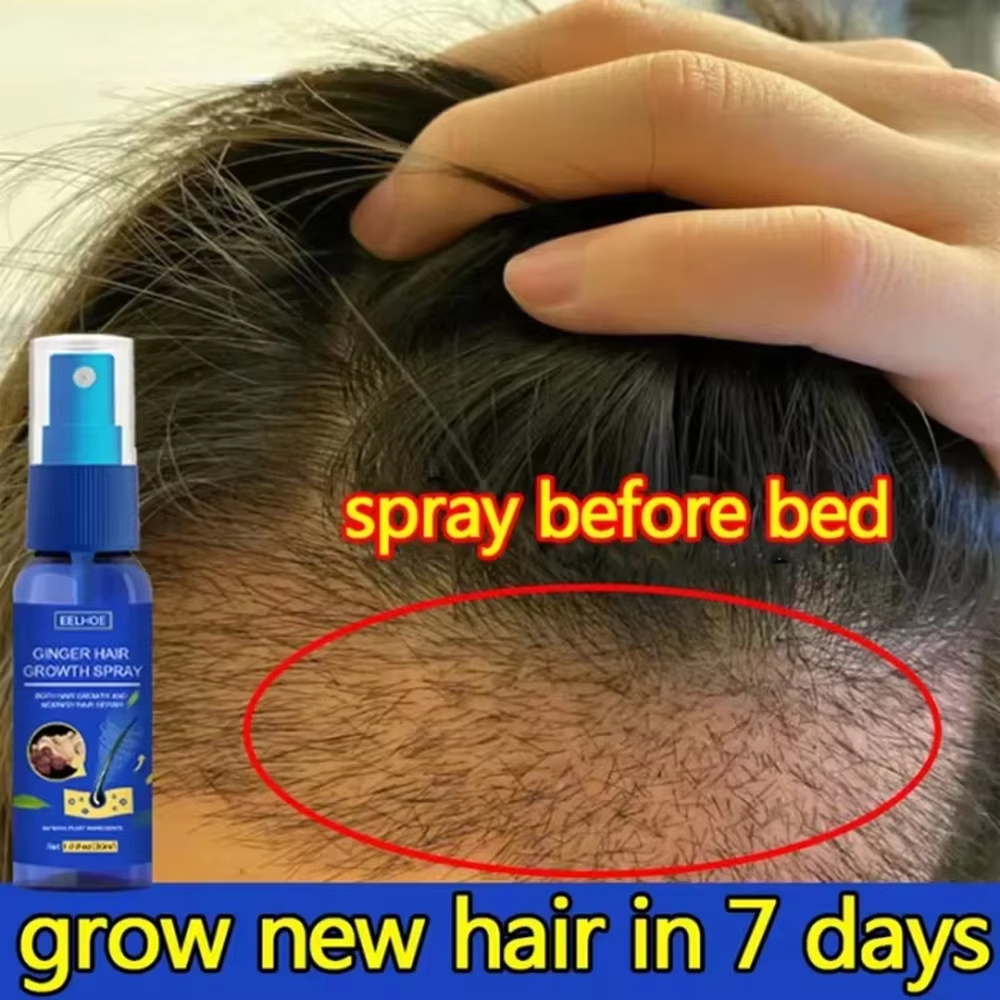 Hair Care For Men - Spray de croissance rapide pour cheveux