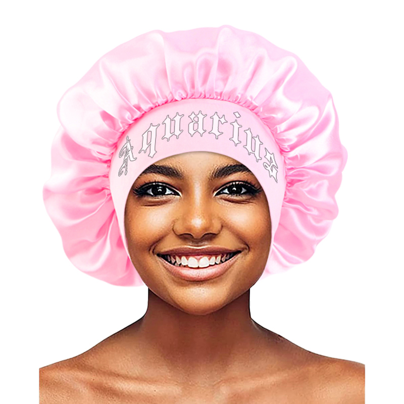 Bonnet de nuit en Satin de cou - Satin Hair Bonnet avis et prix