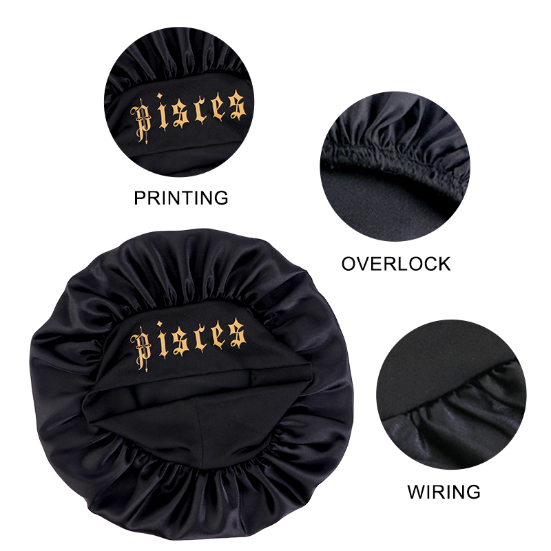 Bonnet de nuit en Satin de cou - Satin Hair Bonnet avis et prix