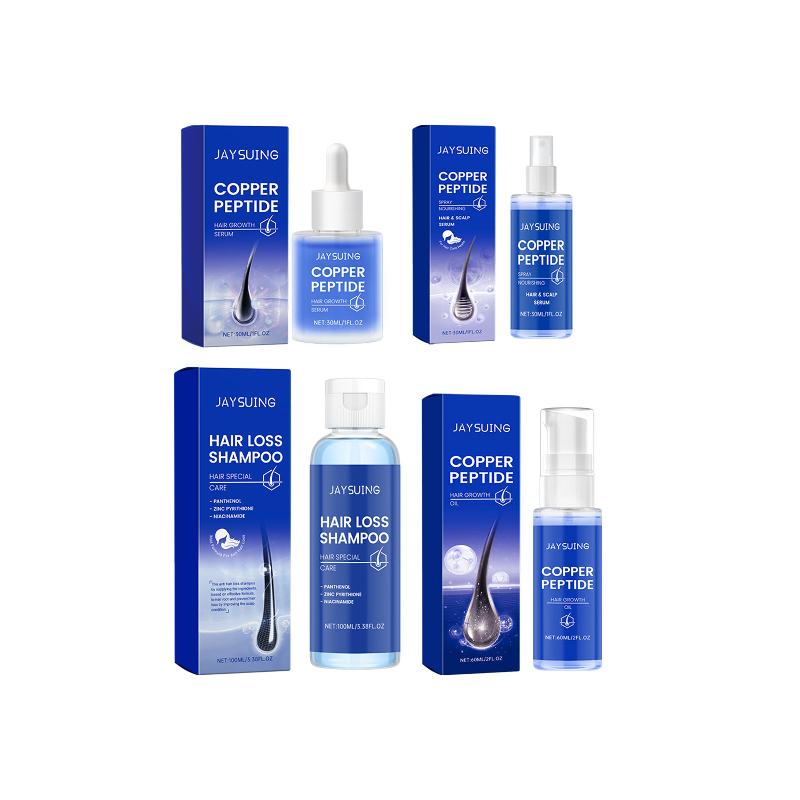 Shampooing au peptide de cuivr - Hair Care Natural avis et prix