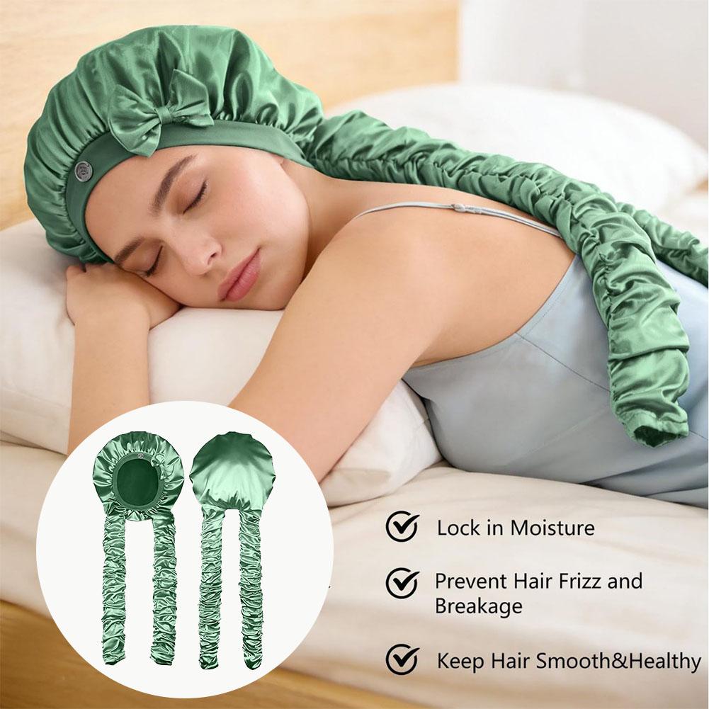 Bonnet de nuit en satin pour b - Satin Hair Bonnet avis et prix