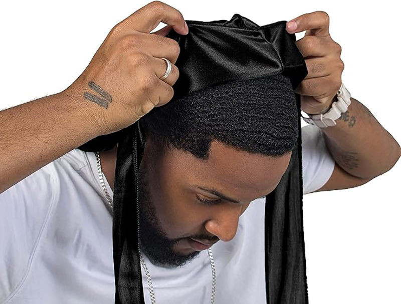 3 pièces/lot Long Durag soie S - Satin Hair Bonnet avis et prix