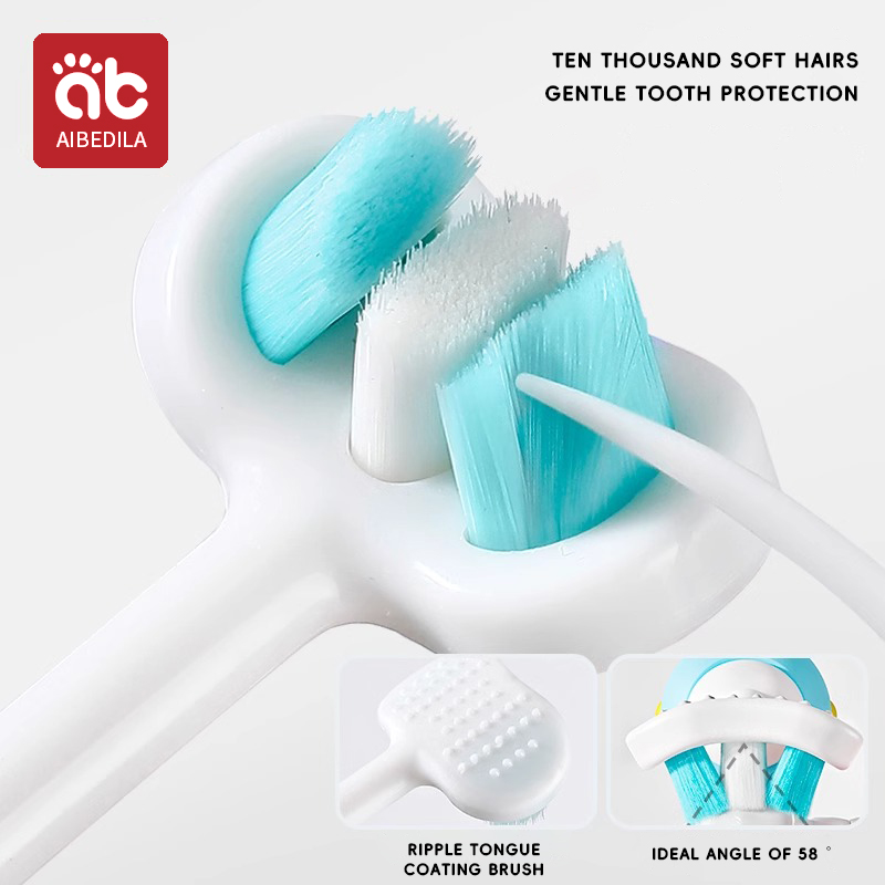 Brosse à dents stéréo 3D à tro - Hair Care For Baby avis et prix