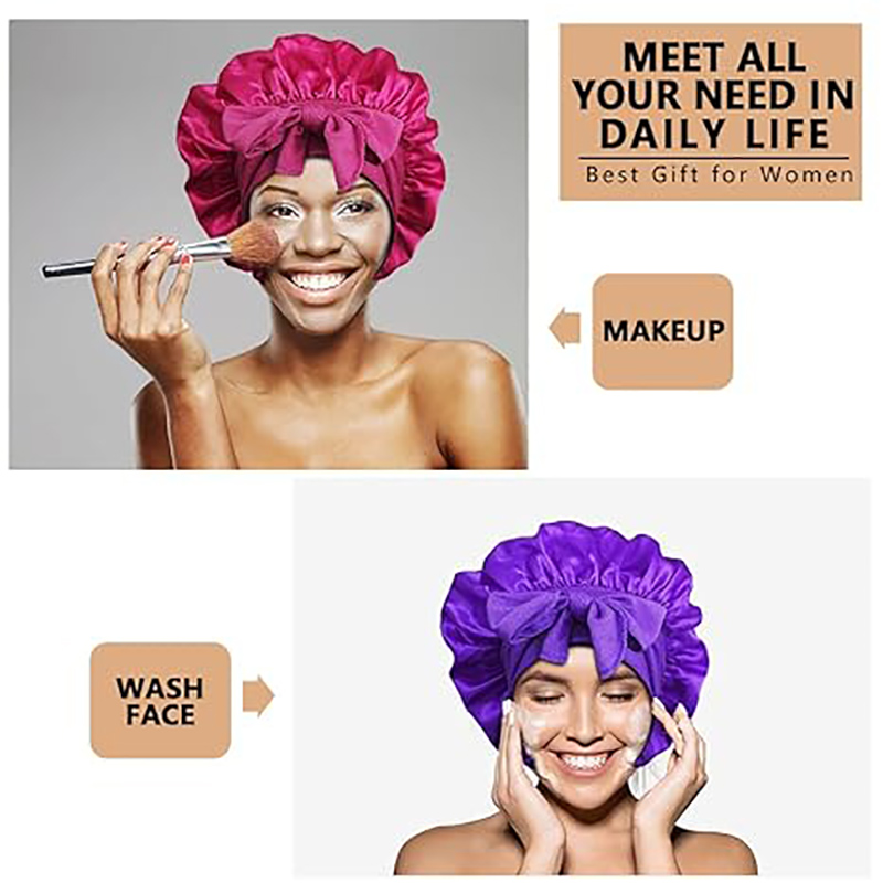Nouveau Bonnet de couchage en  - Satin Hair Bonnet avis et prix