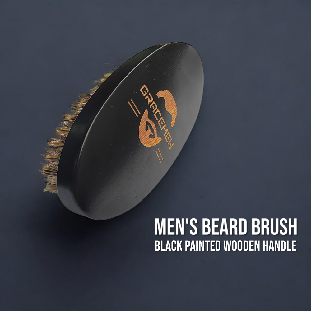 Brosse à barbe Gracemen-poigné - Hair Care For Men avis et prix