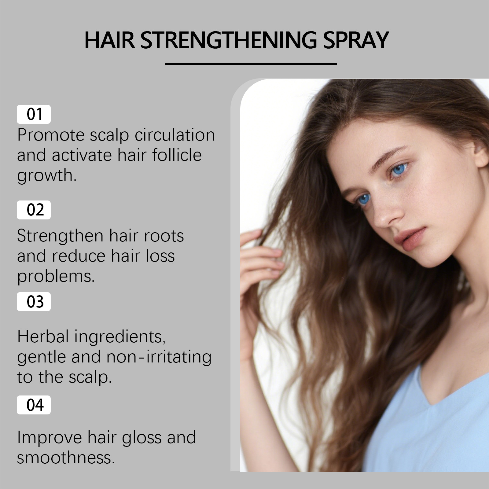 Spray fortifiant pour cheveux  - Hair Care For Hair Fall avis et prix