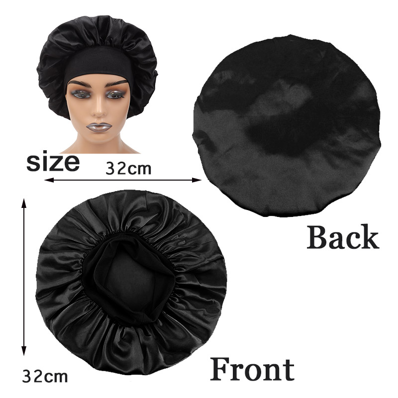 Bonnet de nuit en satin confor - Satin Hair Bonnet avis et prix
