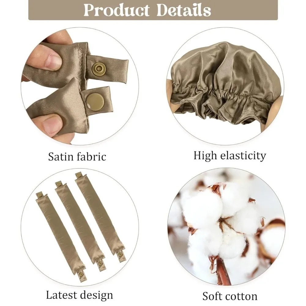 Ensemble de bouclage sans chal - Satin Hair Bonnet avis et prix