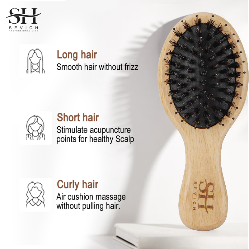 Peigne moelleux en poils de sa - Hair Care Natural avis et prix