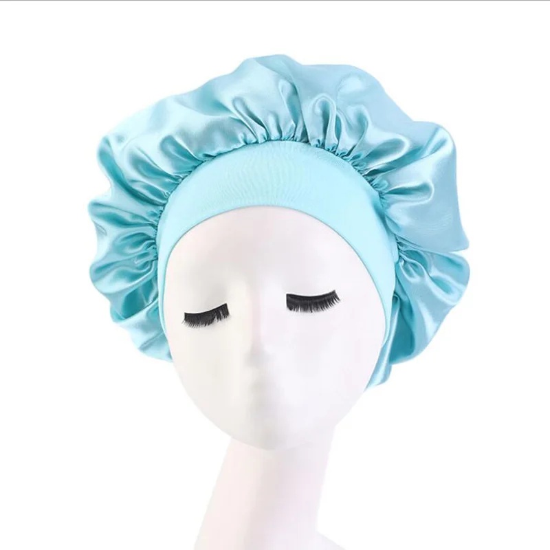 Bonnet de nuit en satin uni po - Satin Hair Bonnet avis et prix
