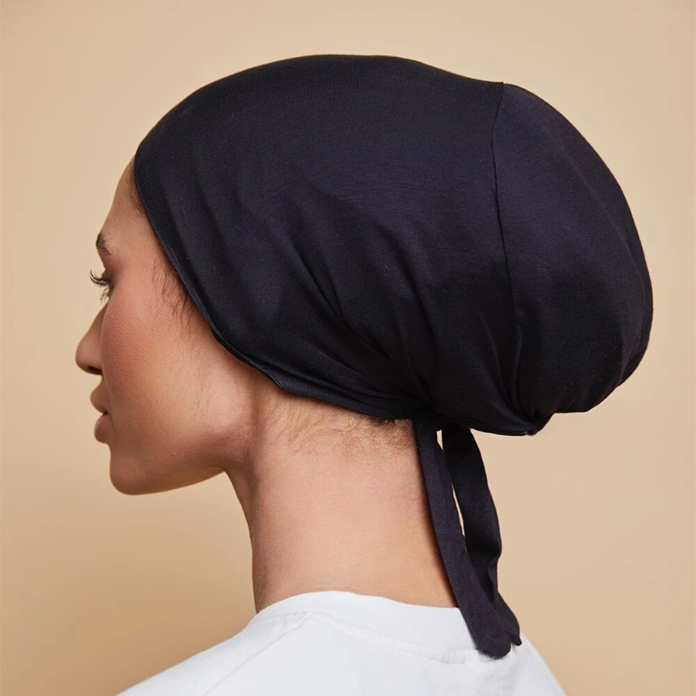 Bonnet Hijab en Satin Modal, s - Satin Hair Bonnet avis et prix