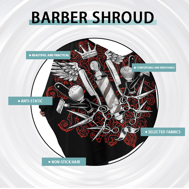 Cape de Barbier Imperméable, T - Hair Care Clinic avis et prix