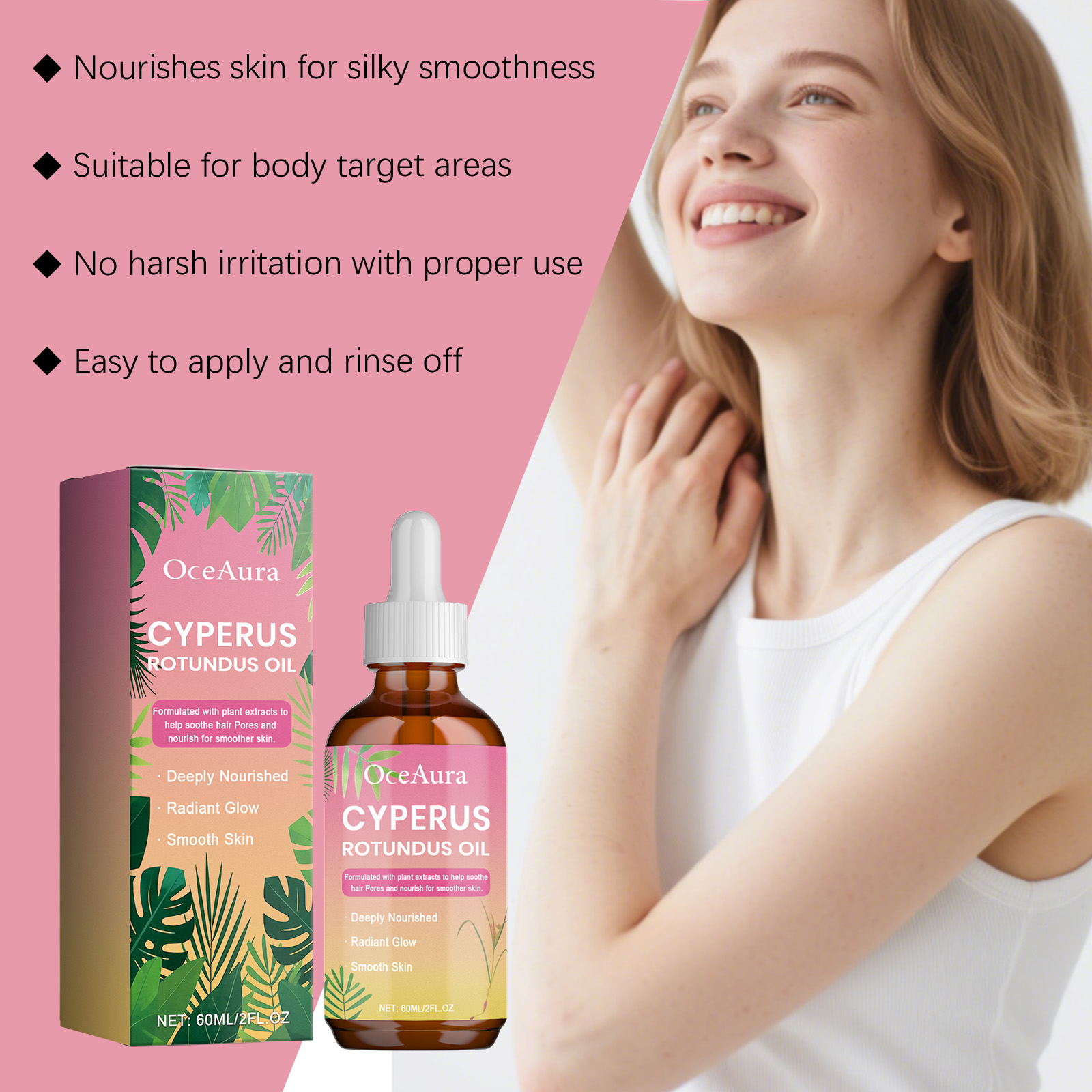 Huile de Cyperus Rotundus pour - Hair Care Natural avis et prix