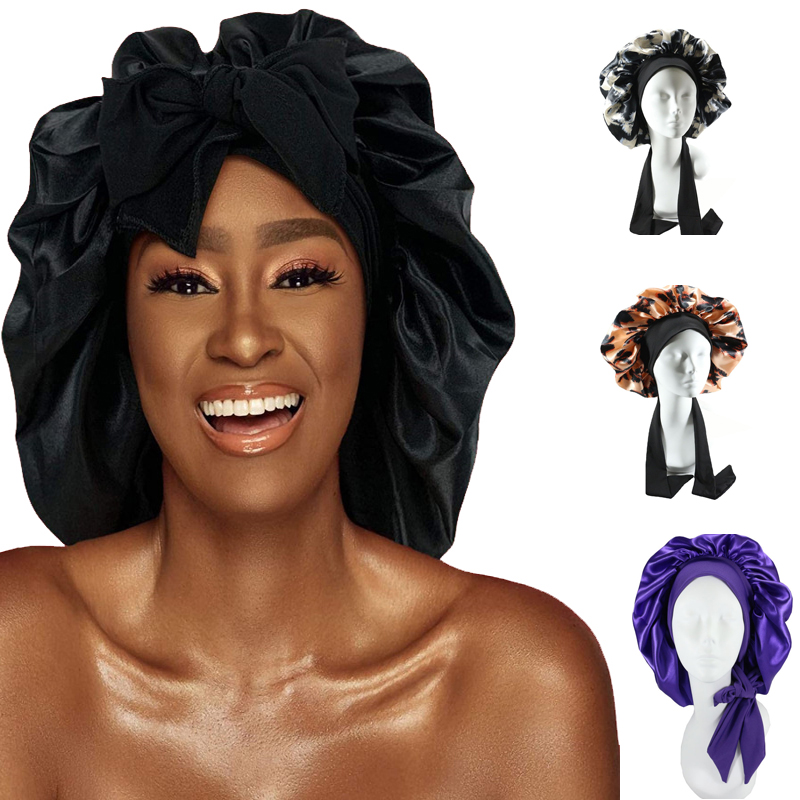 Femmes grande taille Satin cas - Satin Hair Bonnet avis et prix